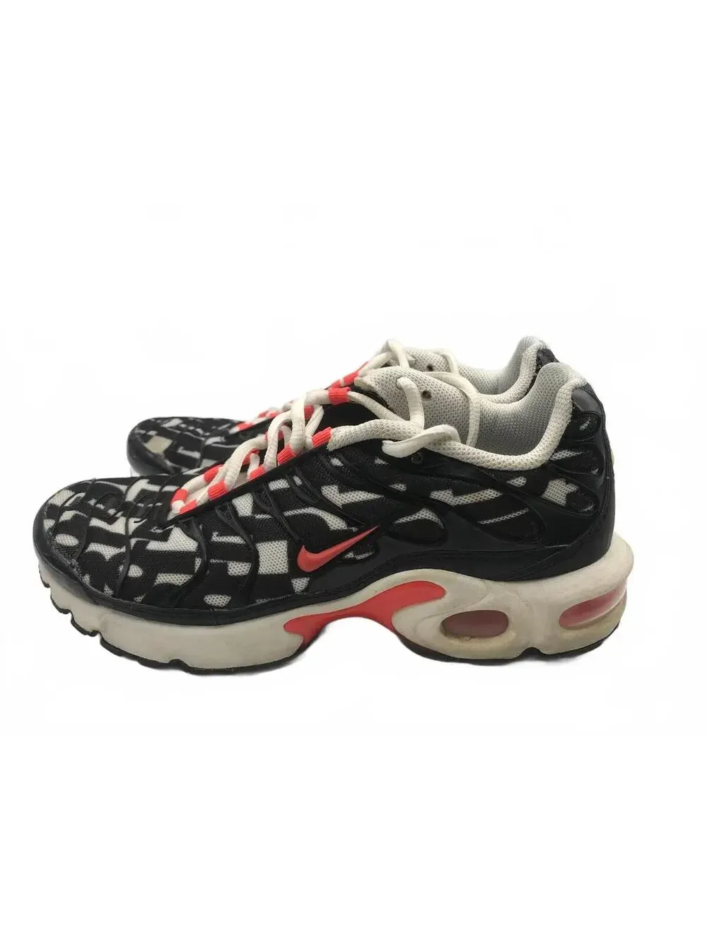 Nike AT6143-100 Air Max Plus Just Do It Running Shoes Size 6Y Women's 7